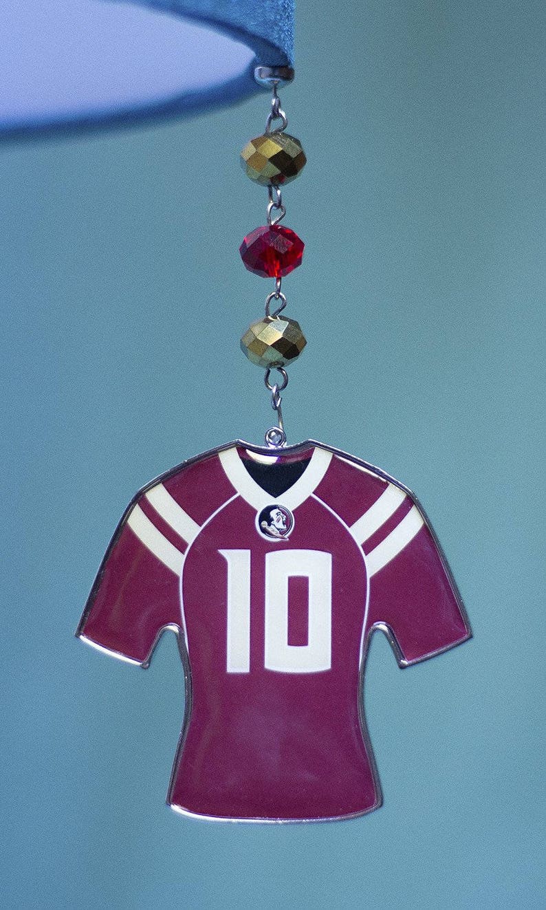 Set of 3-FLORIDA STATE University *Jersey* MAGNETIC Ornament,Fsu Home Decor,Seminoles Gifts,Noles,Fsu Ornament,Fsu gift,Florida state