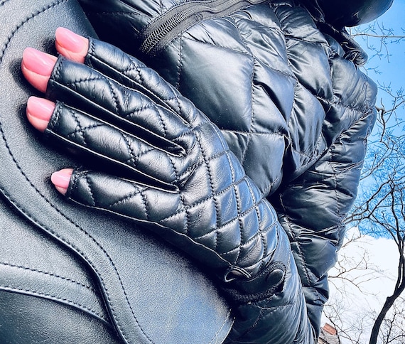 Italian leather gloves mens deals