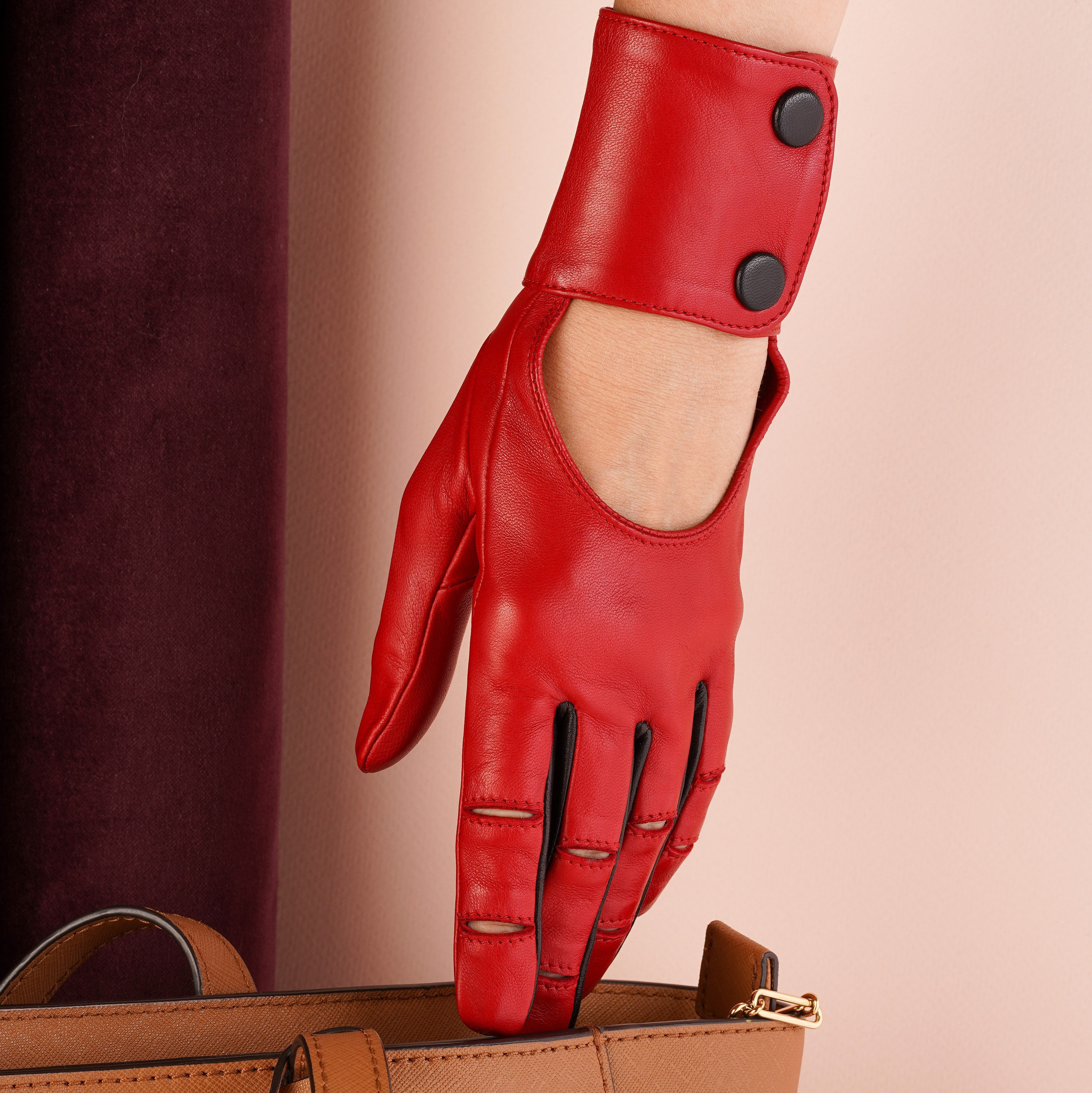 Leather Gloves Leather Gloves for Men Long Black Leather Etsy