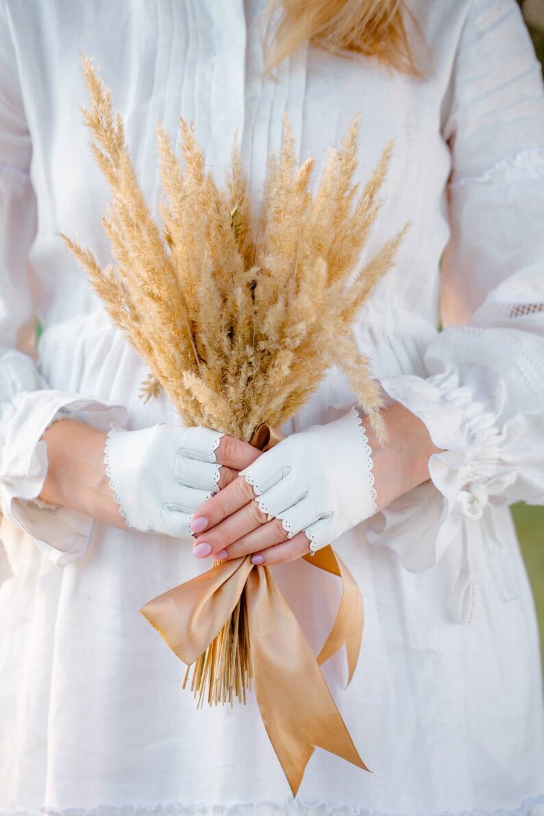 HALF SCOOP GLOVELETSGloves fashion womens leather gloves Etsy