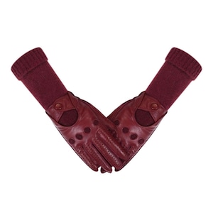 Cashmeres Lined Gloves,Gloves UNISEX,Womens Leather Gloves,Blask Leather gloves,gift for girls,mom,mother day,Long Gloves,Classic Gloves