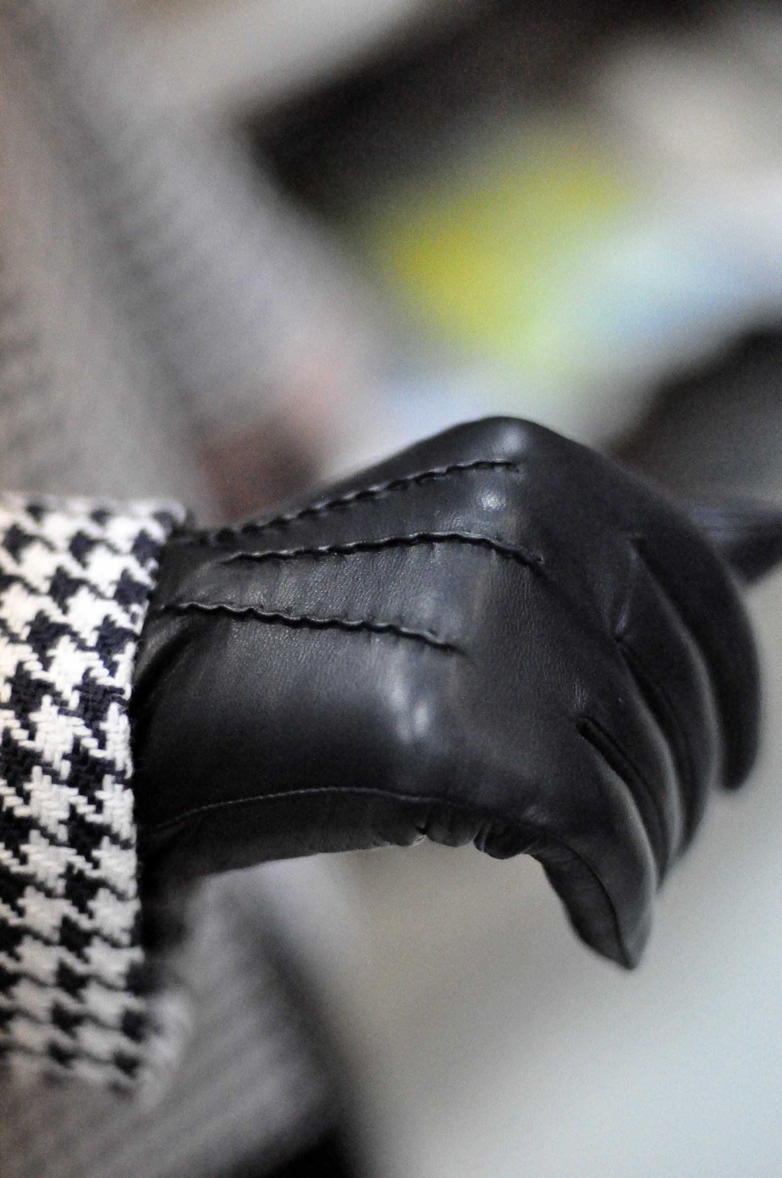 Cashemere Lined Gloves,gloves Unisex,womens Leather Gloves,blask