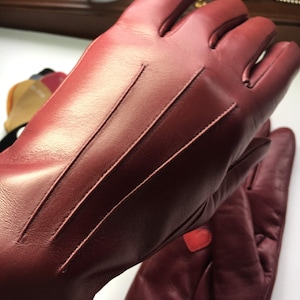 Cashemere Lined Gloves,Gloves UNISEX,Womens Leather Gloves,Blask Leather gloves,gift for girls,mom,mother day,Long Gloves,Classic Gloves