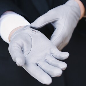 Silk Lined Leather Gloves, Women's Winter Gloves