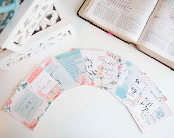 bible verse cards etsy