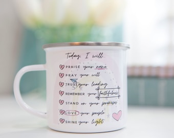 Christian Campfire Coffee mug / Christian Coffee Mug / Bible Verse Mug / Faith Latte Mug / Gifts For Christians / Bible Verse Mug / Hymn
