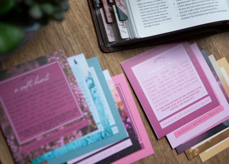 Prayers for the Lost Card Set | Bible Verse Cards to Pray Over the Lost ...