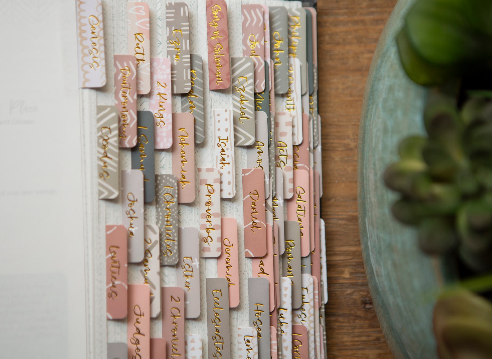 Bible Tabs Laminated Bible Tabs Tabs for the Bible - Etsy