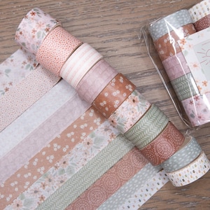 Bible Journaling Washi Tape Set | Washi Tape for bible study | Christian Washi Tape | Faith Washi Tape | Floral Washi Tape