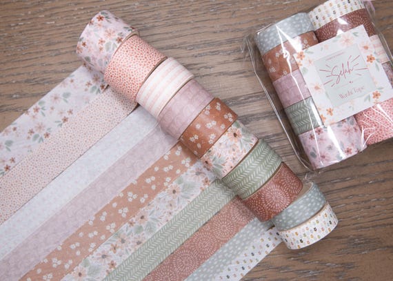 Bible Journaling Washi Tape Set | Washi Tape for bible study | Christian Washi Tape | Faith Washi Tape | Floral Washi Tape