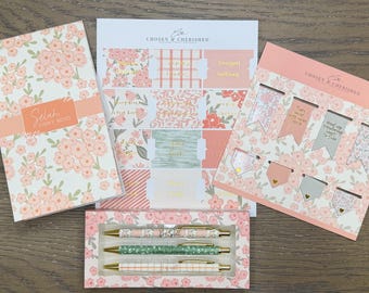 GIFTSET For Christian Women | Bible Study Sticky Notes | Magnetic Bookmarks | Bible Tabs | Christian Pens | Christian Gifts for Women