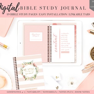 GOODNOTES BIBLE Study Journal / Digital SOAP Journal for Ipad / Notability Scripture Writing Notebook / Digital Faith Journal / Digital