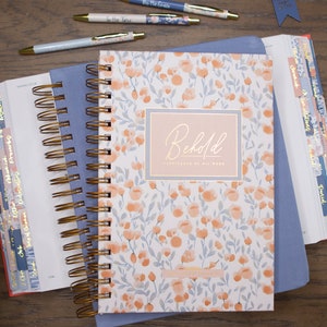 Diario de estudio bíblico / Cuaderno de diario bíblico / Cuaderno de estudio bíblico / Diario de versículos bíblicos / Diario bíblico / Regalos cristianos