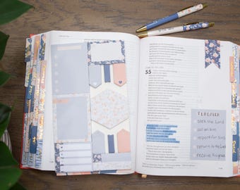 Selah Sticky Notes | Bible Study Sticky Notes | Prayer Journal Note Pads | Bible Study Sticky Notes | Cute Sticky Notes for Bible