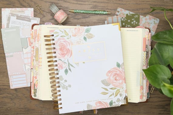 Devotional Planner / Christian Planner / Faith Planner / Bible Study Planner / Undated Christian Planner for Women