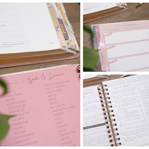 Prayer Journal for Women | Guided Prayer Journal | Daily Prayer Journal | Sermon Notes | Gift for Christian Women | Best Prayer Journals bild 5
