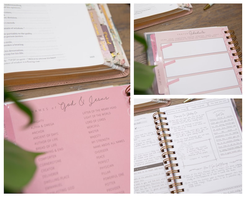 Prayer Journal for Women | Guided Prayer Journal | Daily Prayer Journal | Sermon Notes | Gift for Christian Women | Best Prayer Journals bild 5