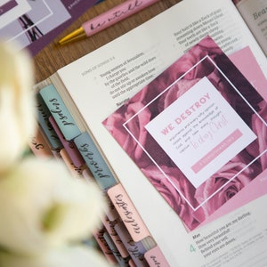 Verse Cards | Renewing the Mind Scripture Cards | Bible Verse Card Set | Bible Verse Memory Cards | Gifts for Christians image 5