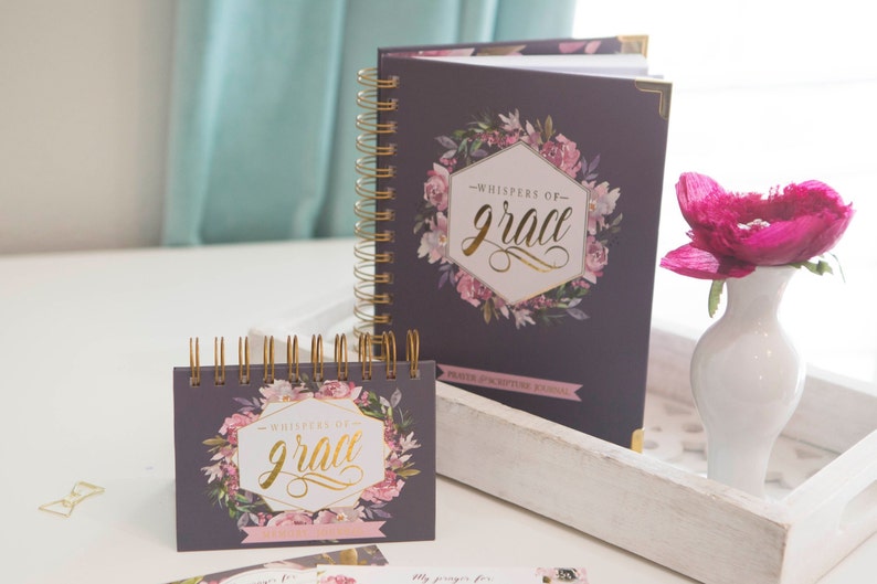 Prayer Journal Bible Verse Memory Journal Bundle Prayer Journal Notebook Scripture Journal Sermon Note Soap Bible Study - 