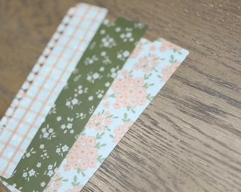 Snap In Planner Dashboards & Tab Dividers | Set of 3 | Prayer Journal Plastic
