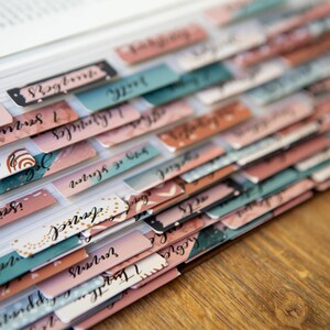 Laminated Bible Tabs With Adhesive | Terracotta Books of the Bible ...