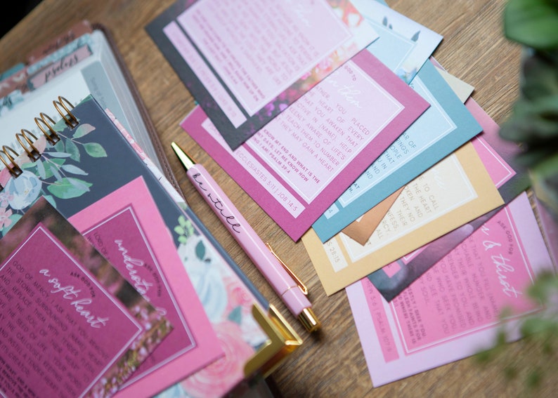 Prayers for the Lost Card Set | Bible Verse Cards to Pray Over the Lost ...