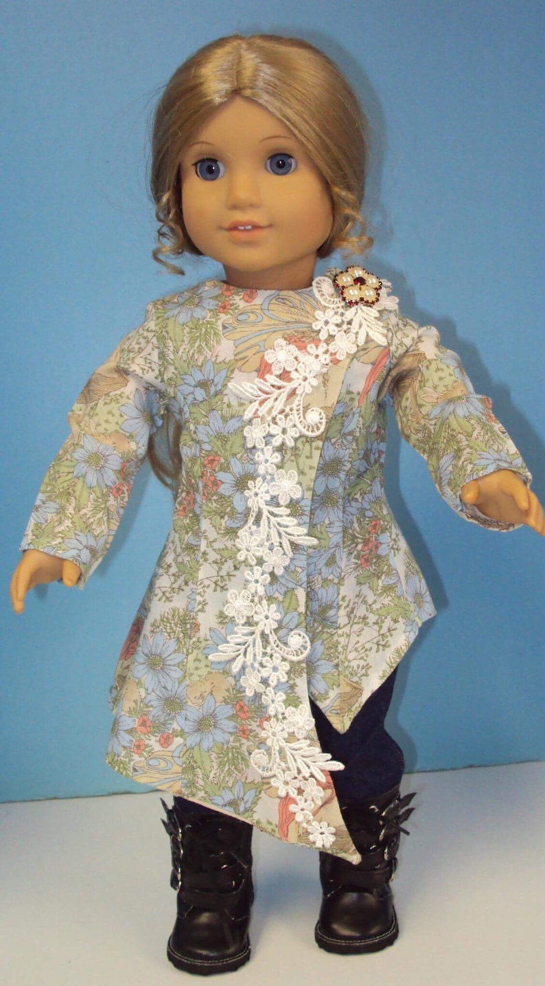 18 in Doll Jacket PDF Jacket PDF Doll Jacket Pattern 18 Etsy