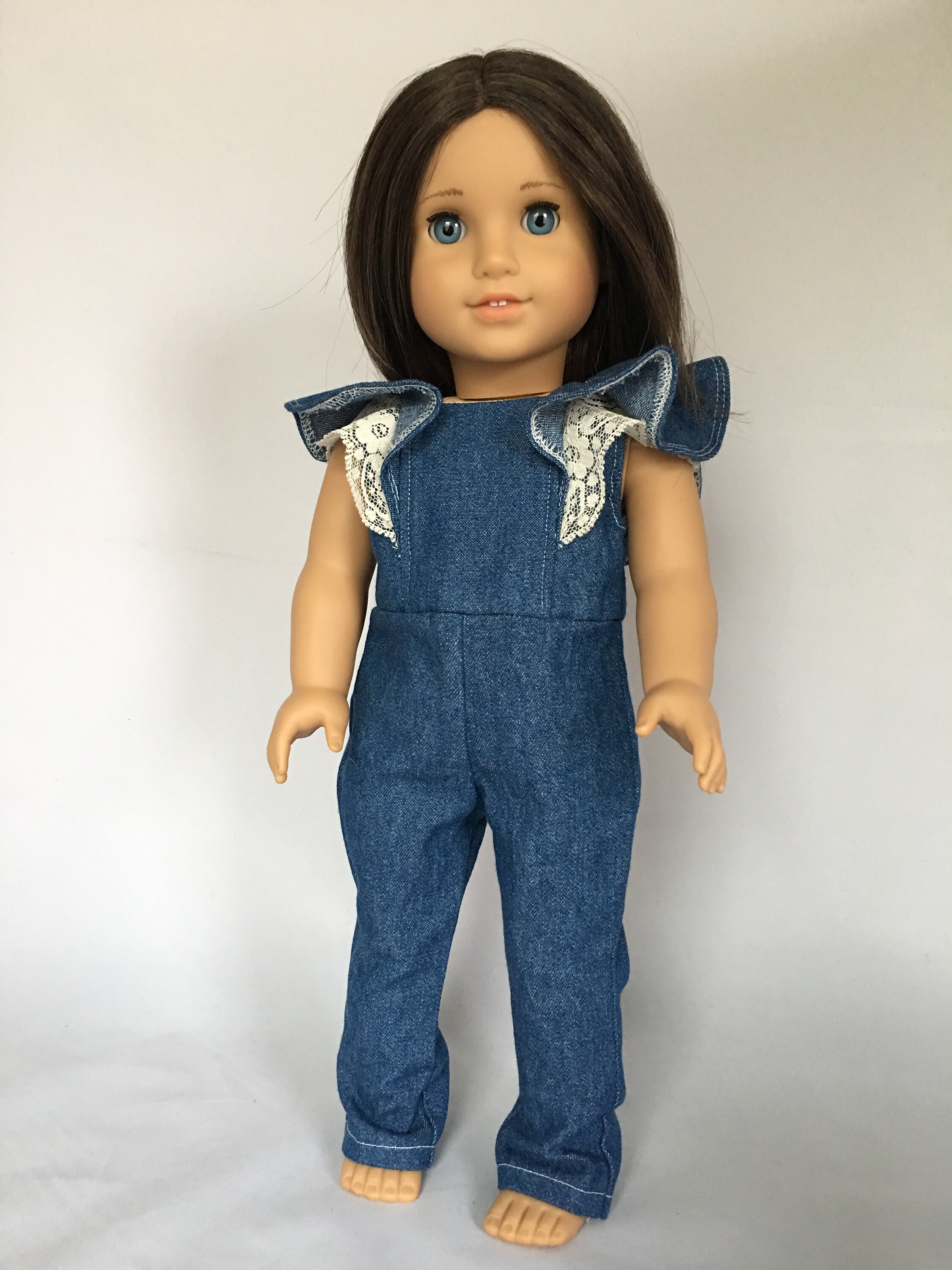 18 in Doll Jumpsuit Pattern Doll Jumpsuit Pattern Pattern Etsy