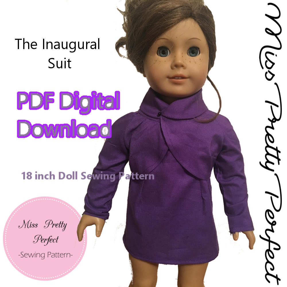 Doll Suit PDF Pattern American Girl Doll Jacket Suit Pattern Etsy