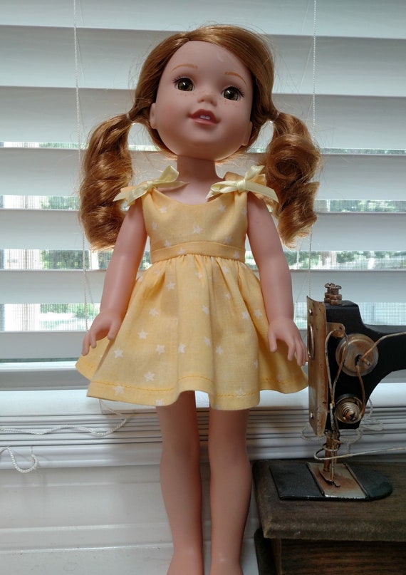 14 in Doll Dress Wellie Wishers Dress Pattern MPP Boutique - Etsy