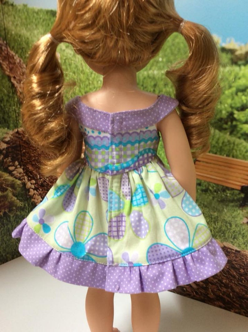 Wellie Wishers Doll Dress PDF Pattern, Wellie Wishers Dress Pattern, MPP Boutique Pattern, 14 Inch Doll Dress, Wellie Wishers Doll Clothes image 4