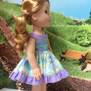 Wellie Wishers Doll Dress PDF Pattern, Wellie Wishers Dress Pattern, MPP Boutique Pattern, 14 Inch Doll Dress, Wellie Wishers Doll Clothes image 3