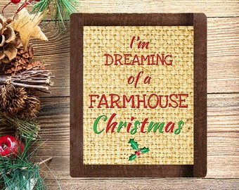 Christmas Decor Santa Quote Printable Holiday Decor This | Etsy