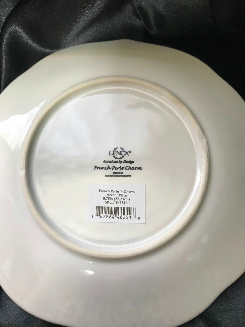 French Perle Charm by Lenox Salad Plate 2013-2017 Dinner Plate Mug
