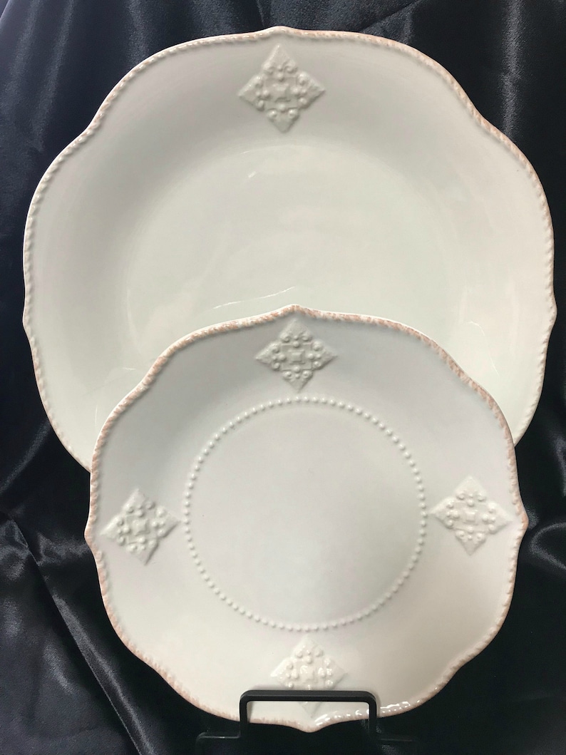 French Perle Charm by Lenox Salad Plate 2013-2017 Dinner Plate Mug