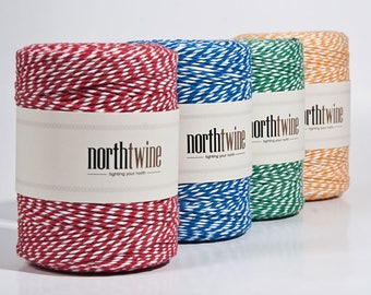 Baker Twine - 12-ply, with 29 color combinations!