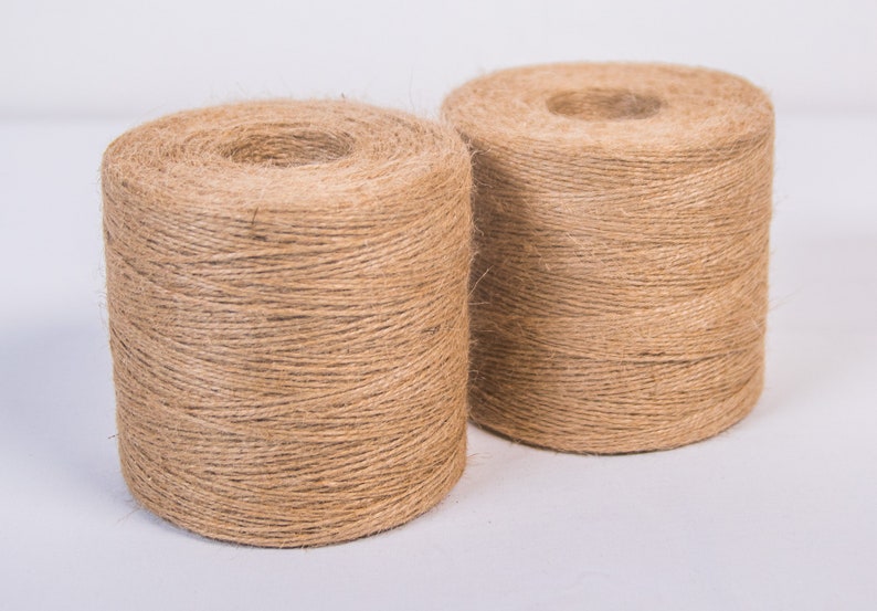 Natural 2ply Jute Twine Big Coil With 800 Meters or 875 Etsy UK