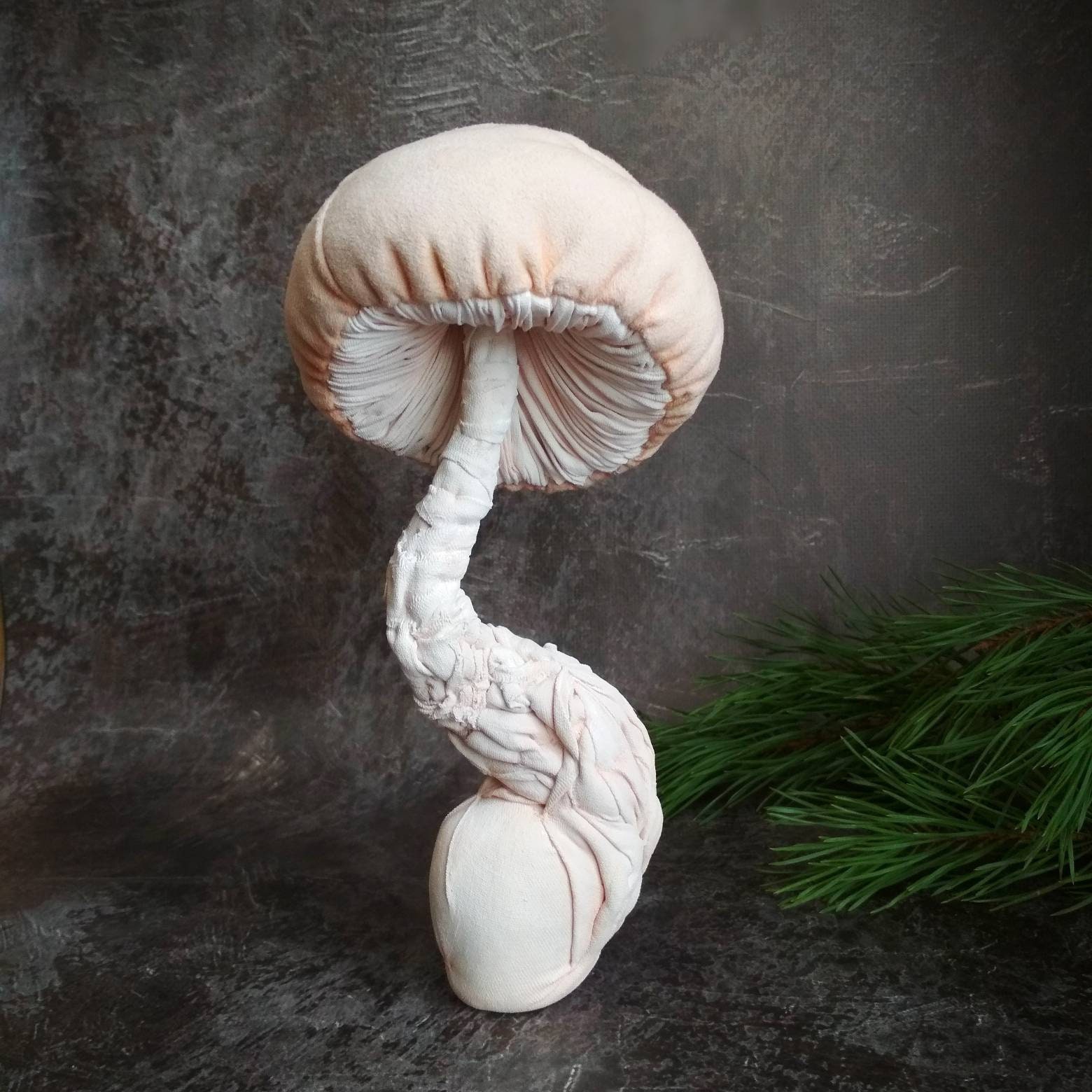 Textile Mushroom Fiber Art Mushroom Fungus Soft Sculpture Etsy UK