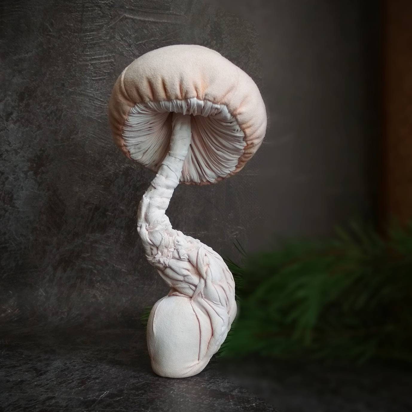Textile Mushroom Fiber Art Mushroom Fungus Soft Sculpture Etsy UK