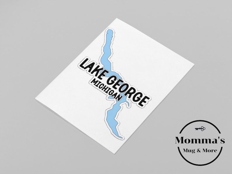 Lake George Decal, Shingle Lake Decal, Full Color, Waterproof, Vinyl ...
