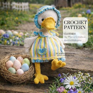 CROCHET PATTERN - Summer Clothes for Goose / Duck - English