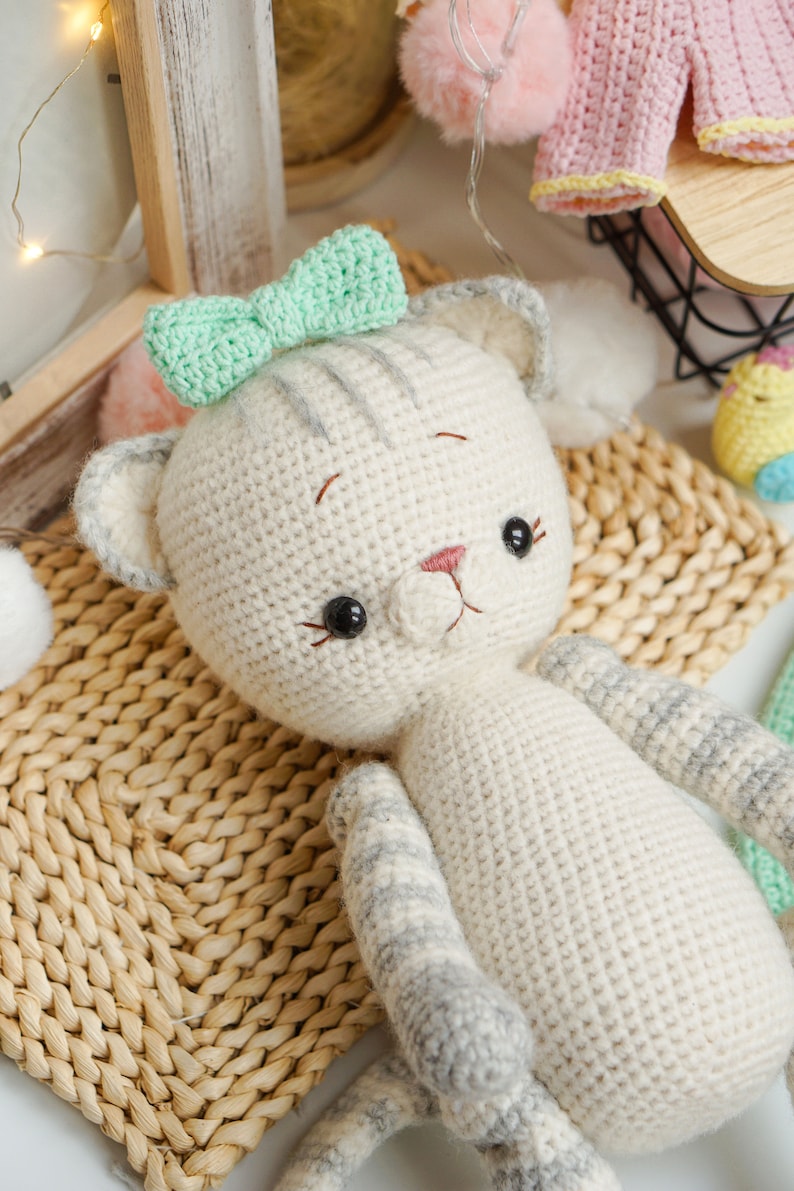CROCHET PATTERN Amigurumi Cat Crochet Toy Pattern / Etsy Australia