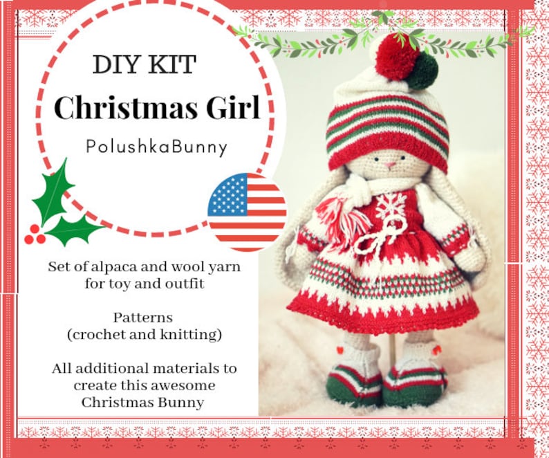 crochet doll kit