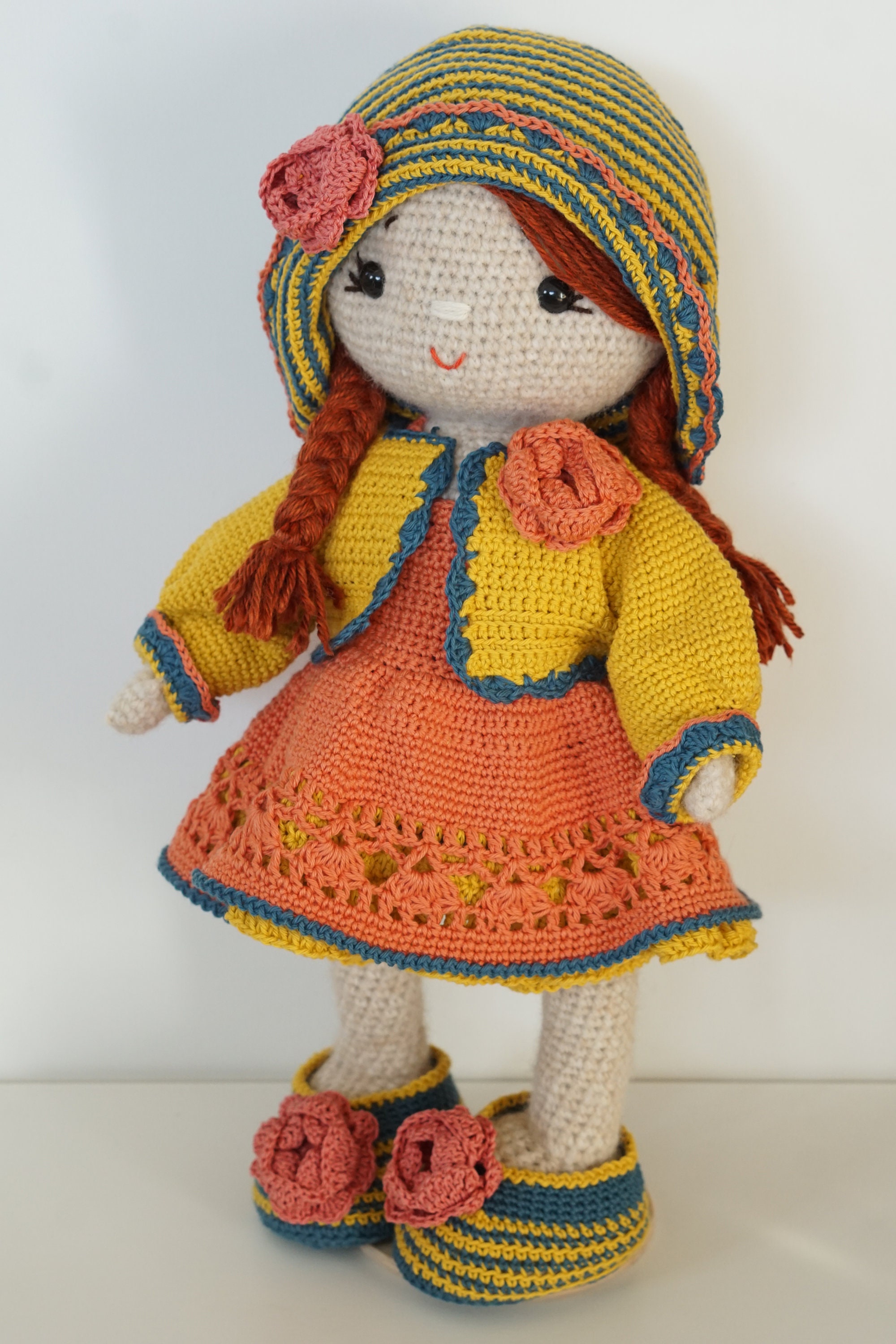Crochet Doll Clothes Pattern - Outfit Regina