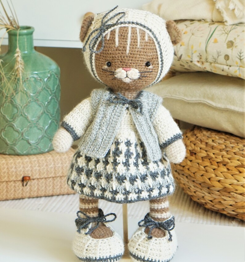Crochet pattern amigurumi Doll Clothes Outfit Etsy