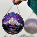 Velaris Stained Glass Sun Catcher (ACOTAR Suncacther Ornament, Bookish Stained Glass, Romantasy Bookshelf Display) product logo
