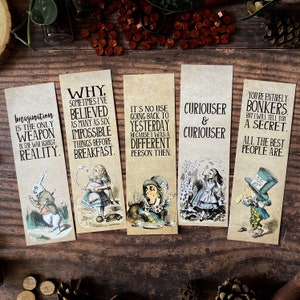 Bookmark - Curiouser and Curiouser Bookmark - Curiouser and Curiouser