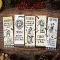 Greek Goddess Bookmark Collection (Circe, Athena, Aphrodite, Medusa, Artemis, Ancient Classics, Greek Mythology, Dark Academia) product logo