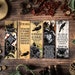 Six of Crows Bookmark Collection (Grisha Bookmarks, Leigh Bardugo, Kaz Injej Ketterdam) 