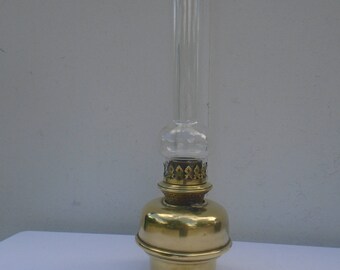 Copper - JR Paris - 40's patented universal lamp kerosene lamp